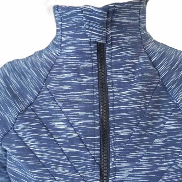 ALO Yoga Elite Jacket . Rich NAVY/Space DYE. - Picture 7 of 16